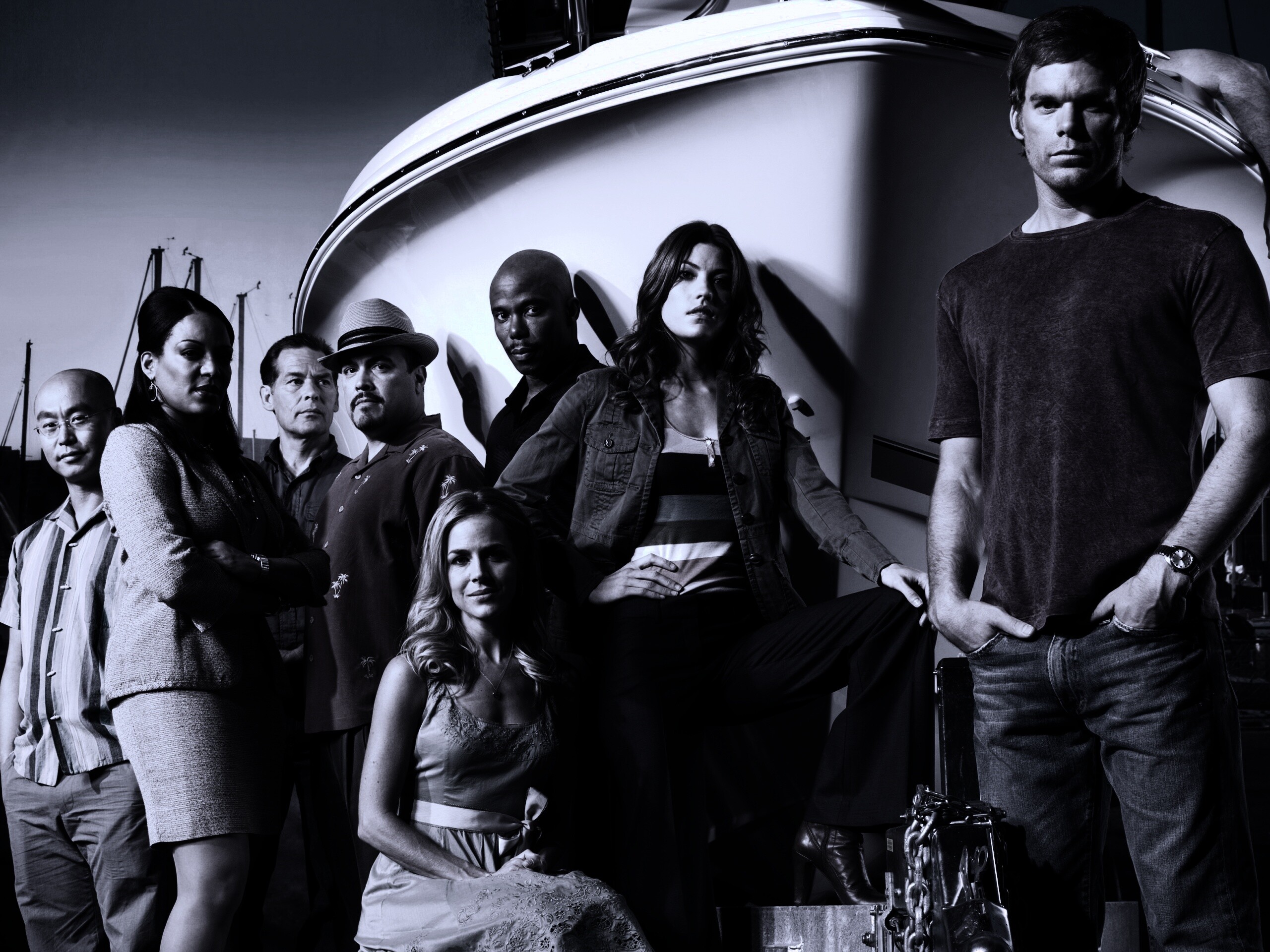 Персонажи сериала Dexter обои