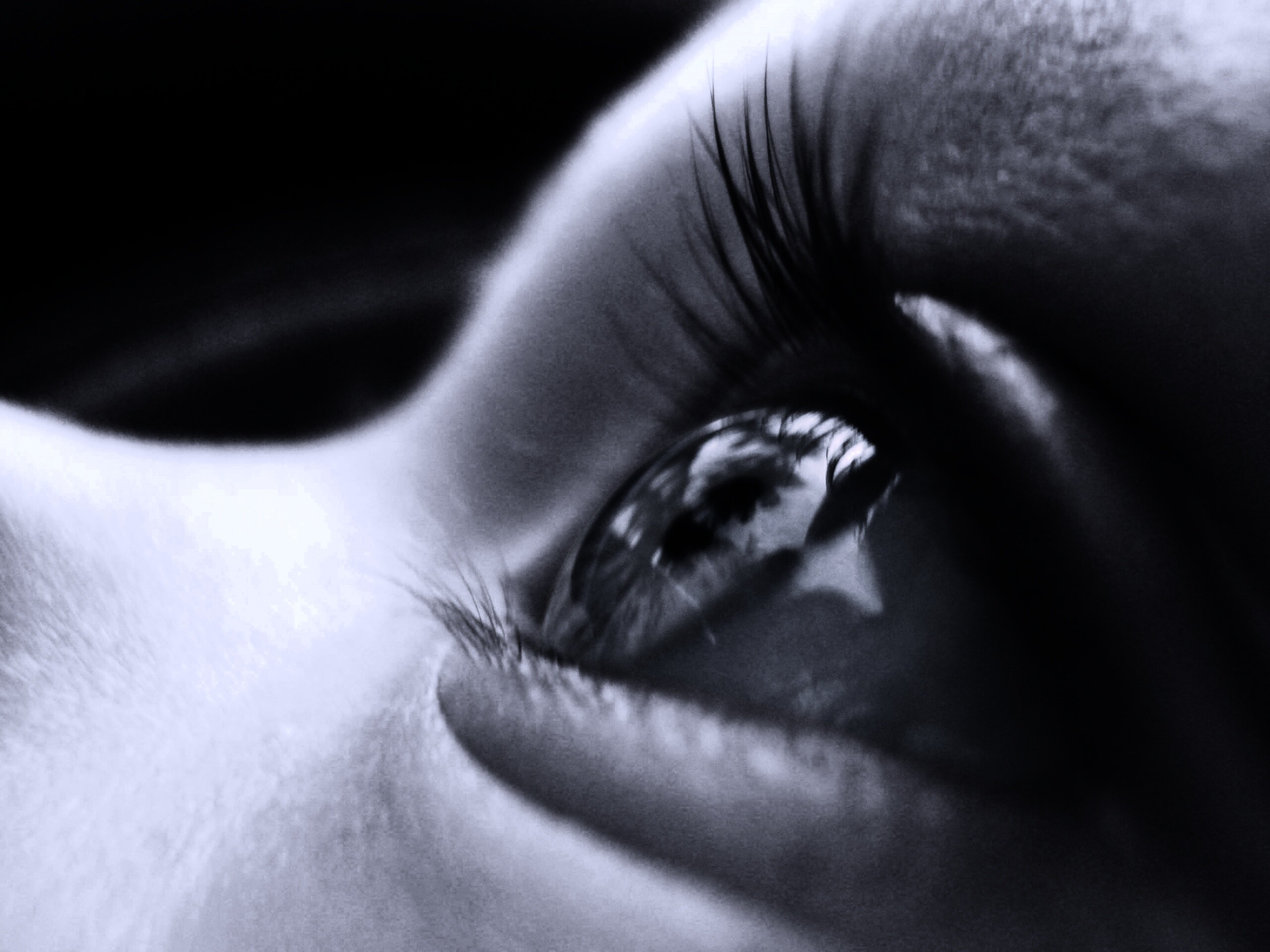 Ясный взгляд младенца обои