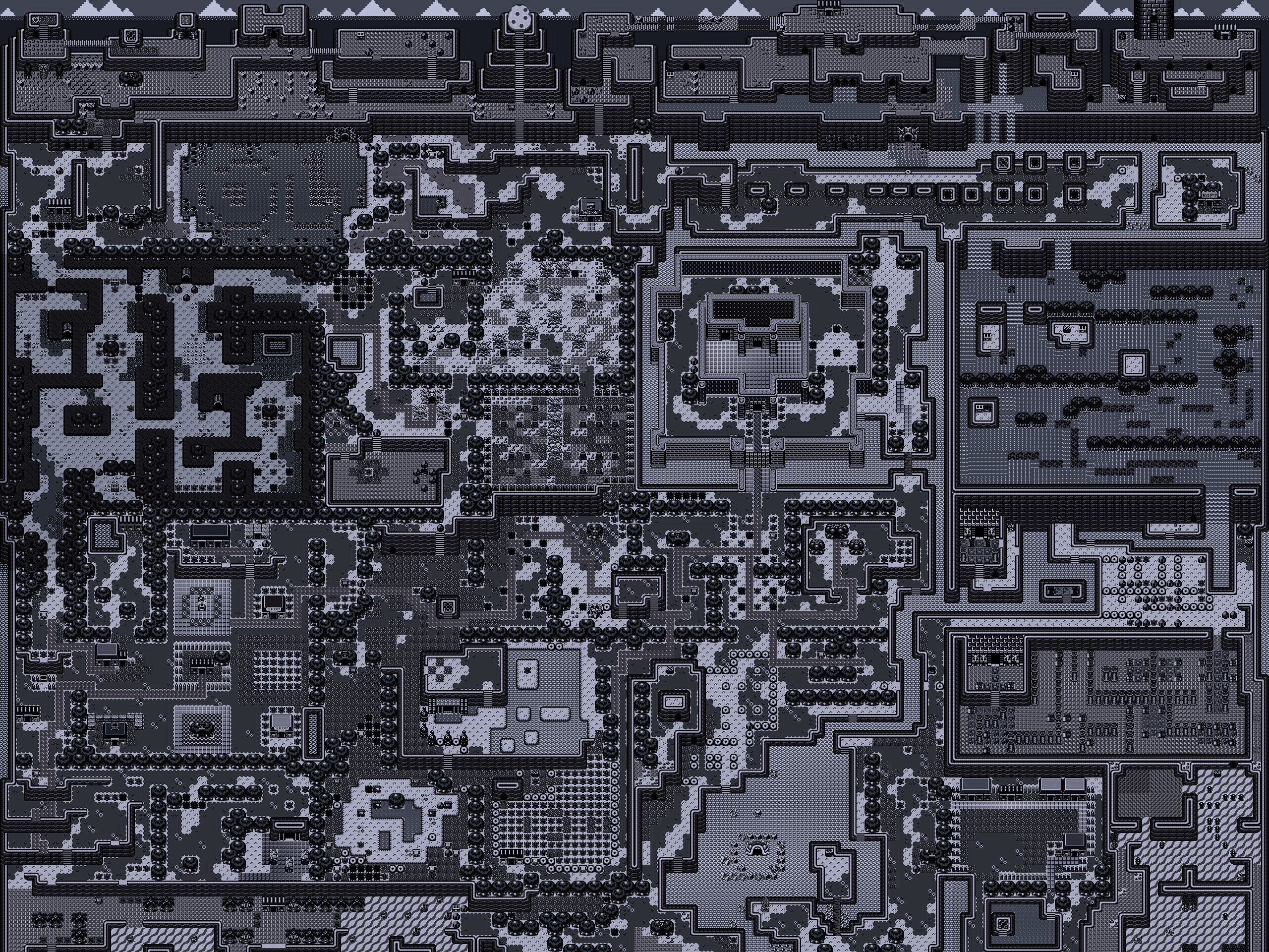 Пиксельный мир обои