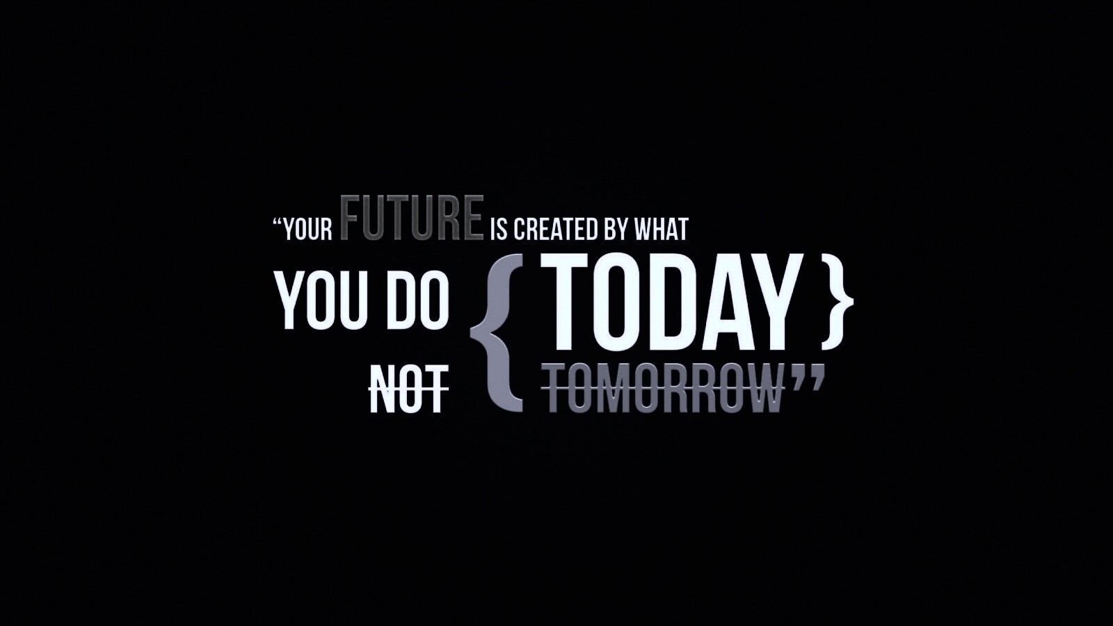 Действуй сегодня обои