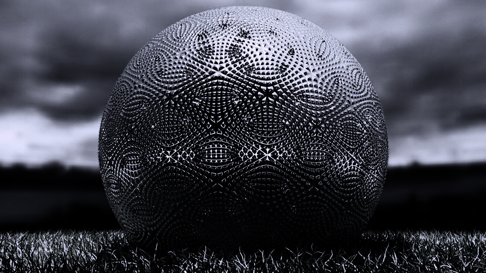 Металлический мяч для гольфа обои