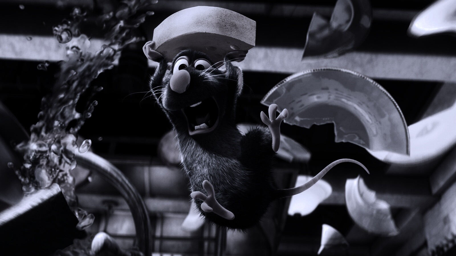 Крыса с сыром из Рататуя обои