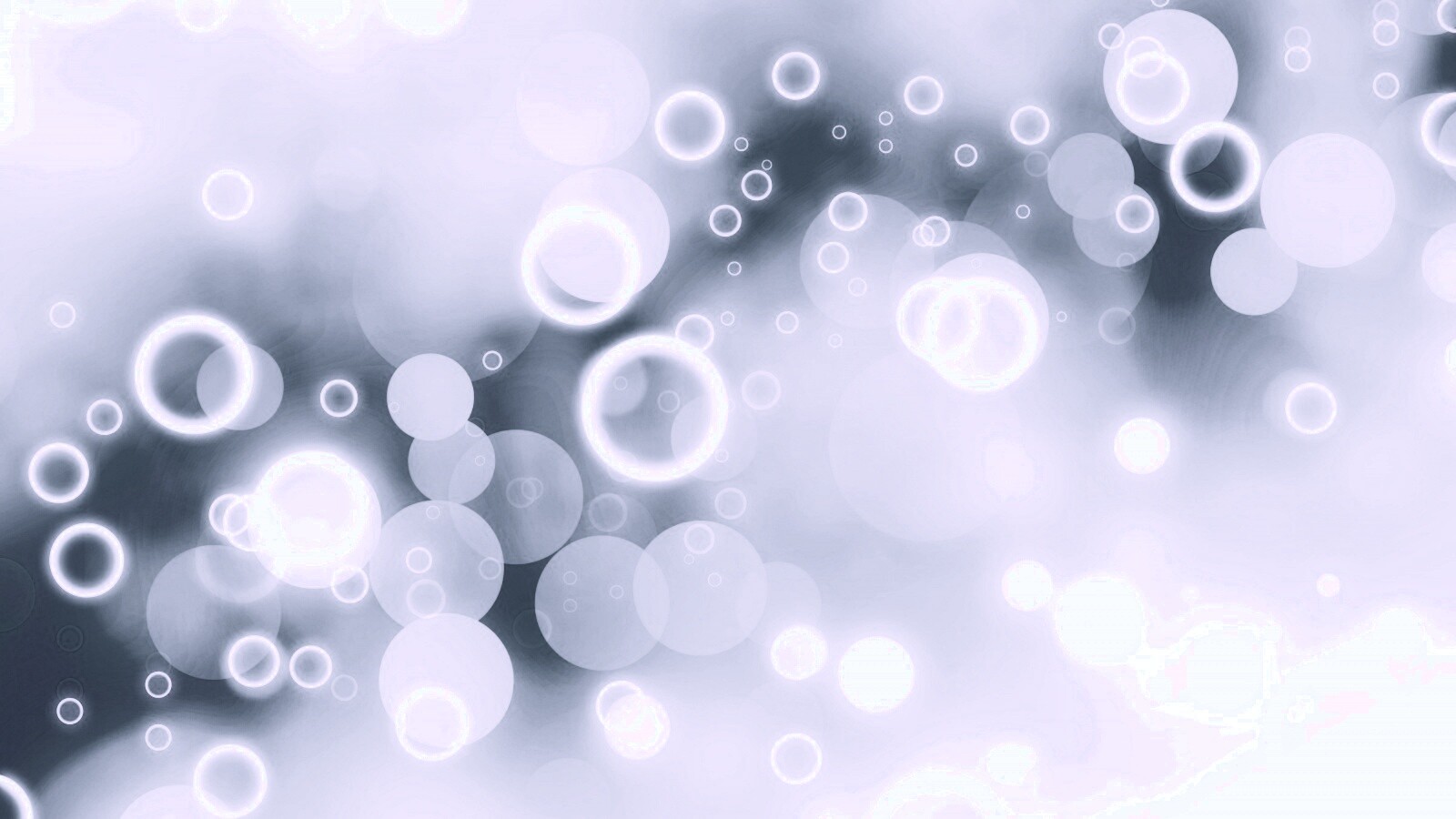 Белые круги и блики обои