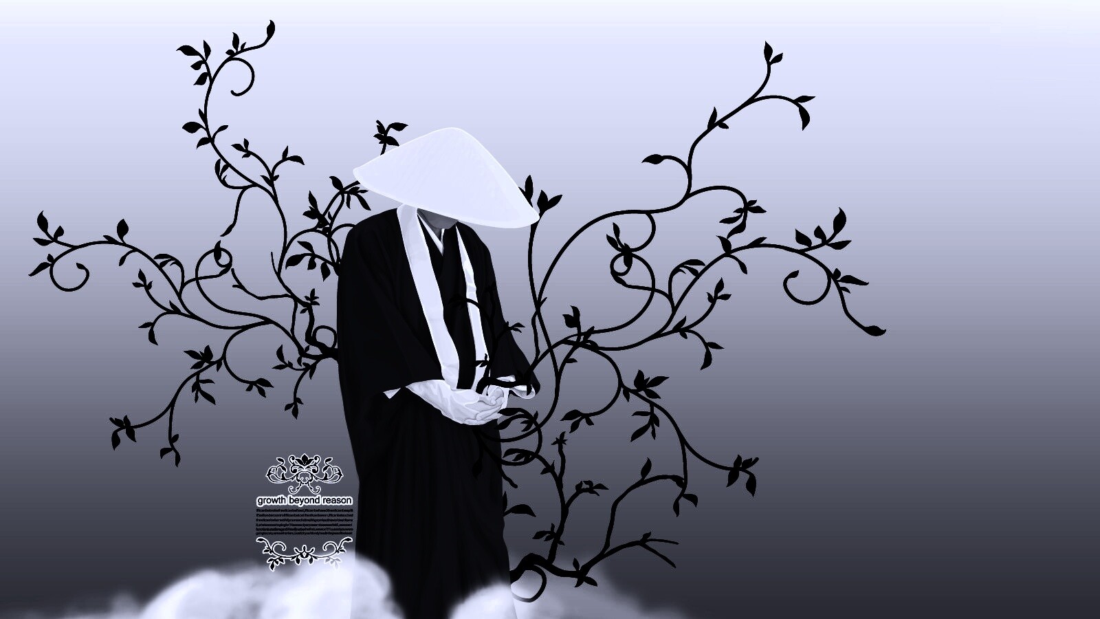 Молящийся монах обои