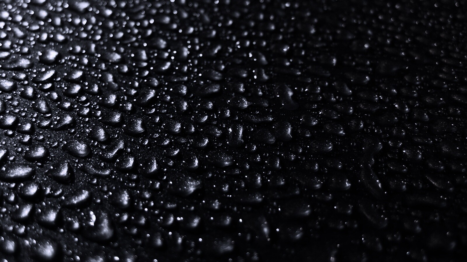 Вода собирается в капли обои