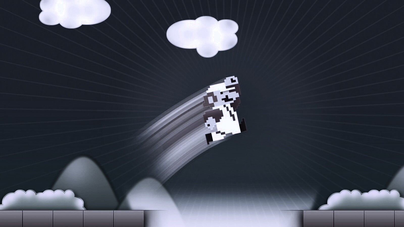 Прыжок Марио обои