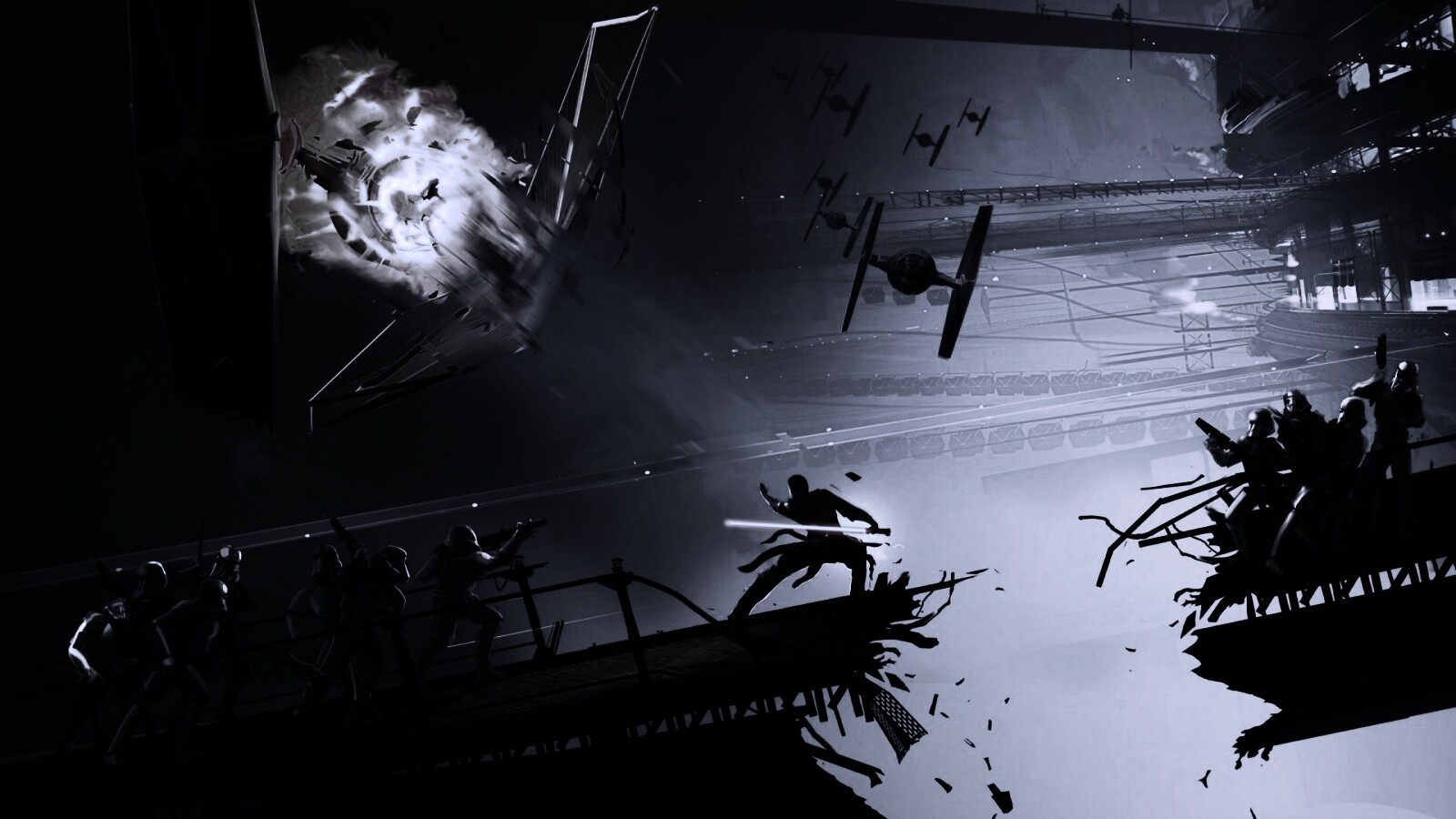 Из игры Star Wars Force Unleashed обои