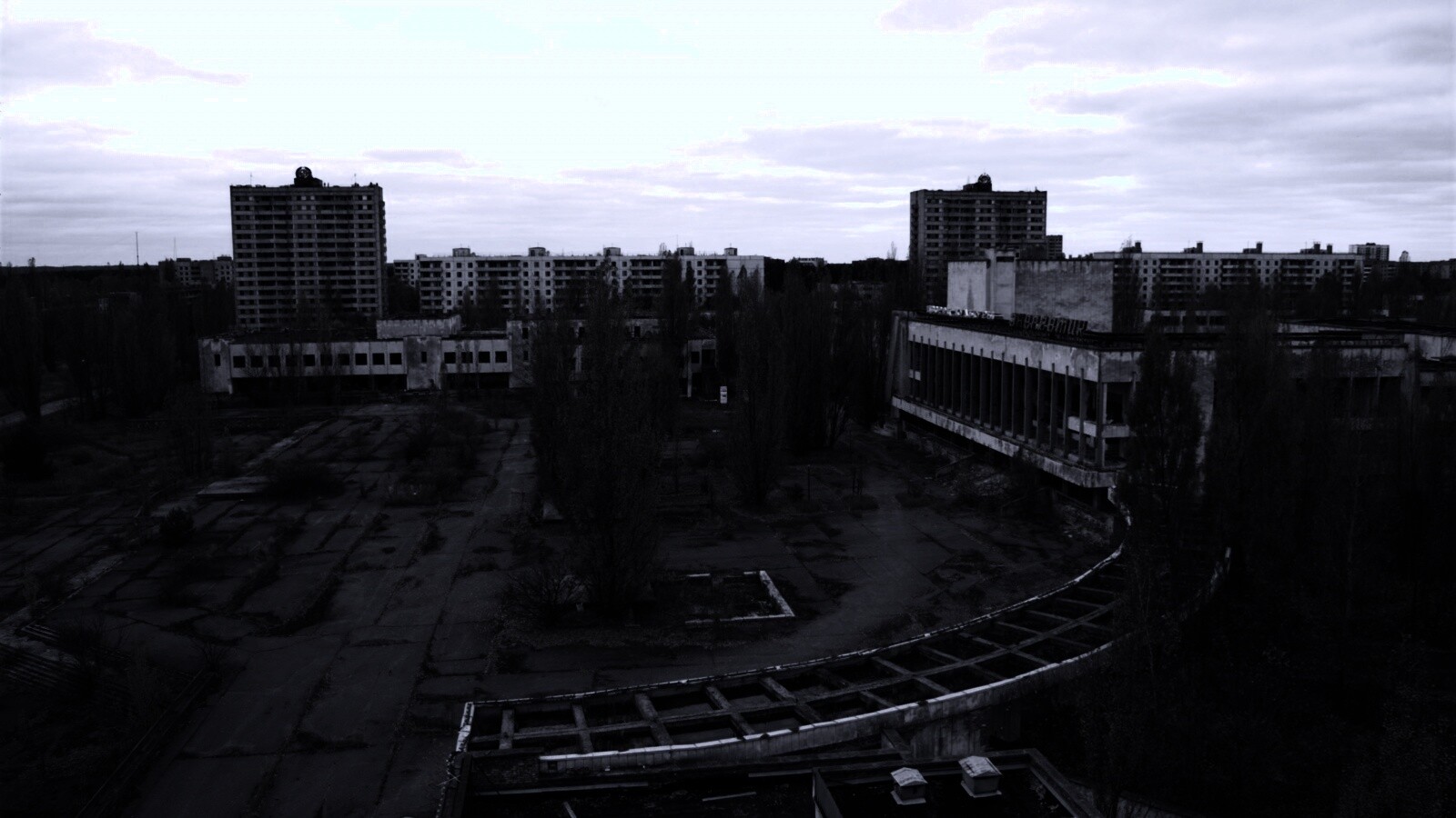 Площадь в Припяти обои