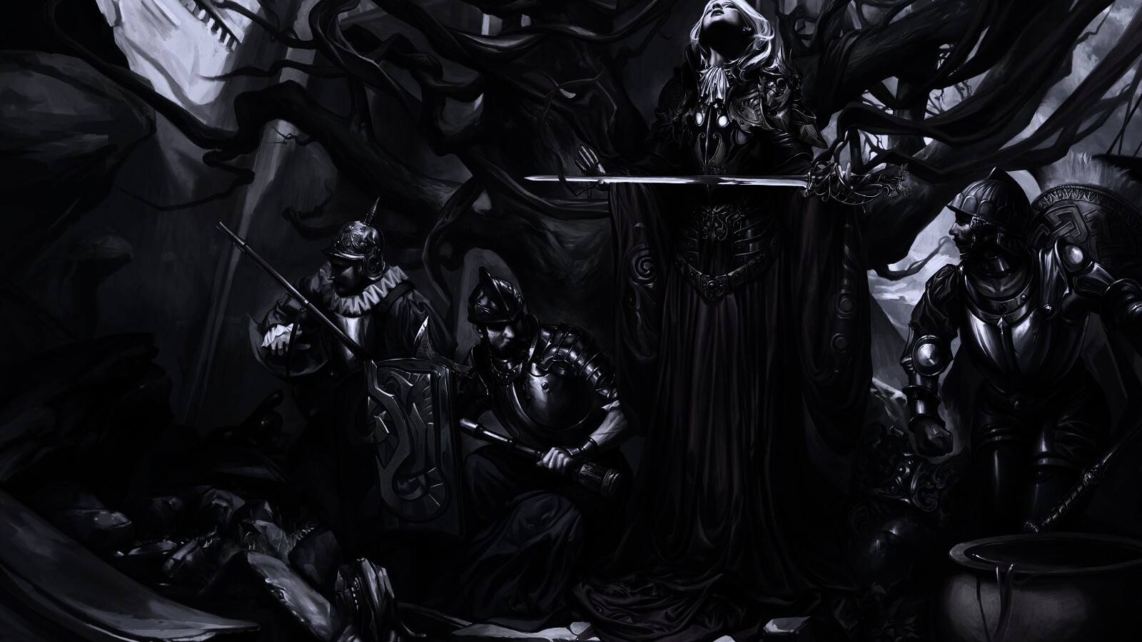 Королева с мечем обои