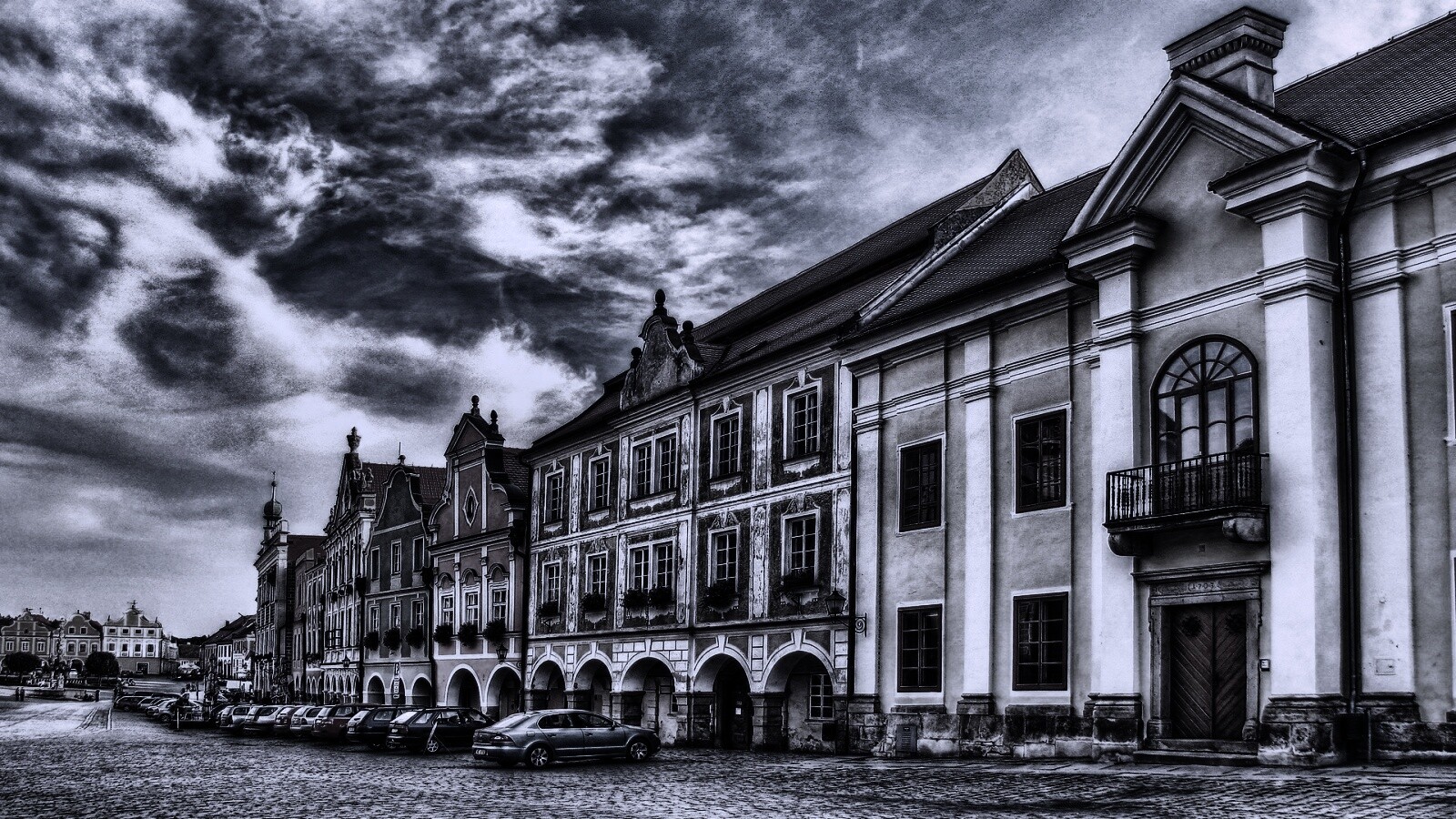 Домики в Чехии обои