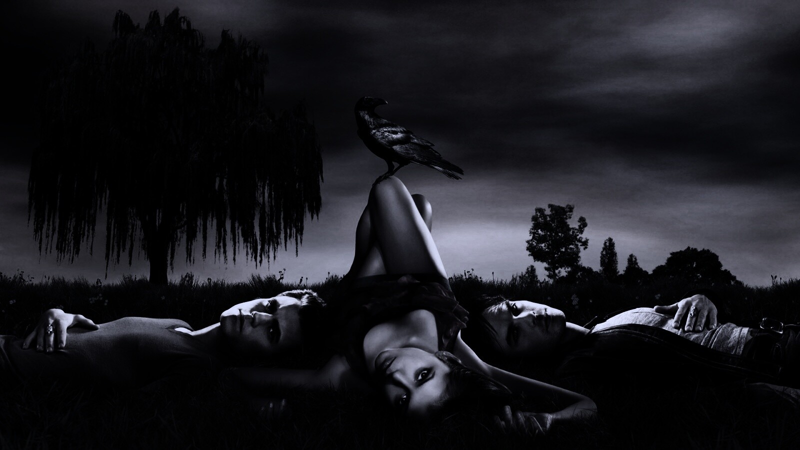 Герои сериала Дневники Вампира обои