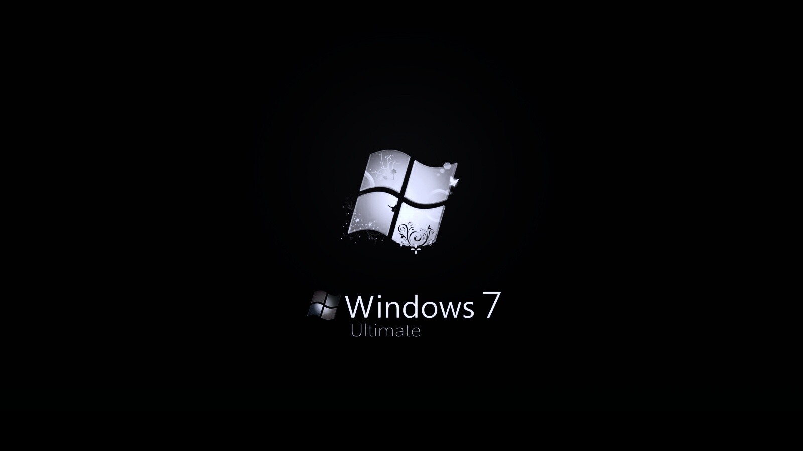 Логотип WIndows 7 Ultimate обои