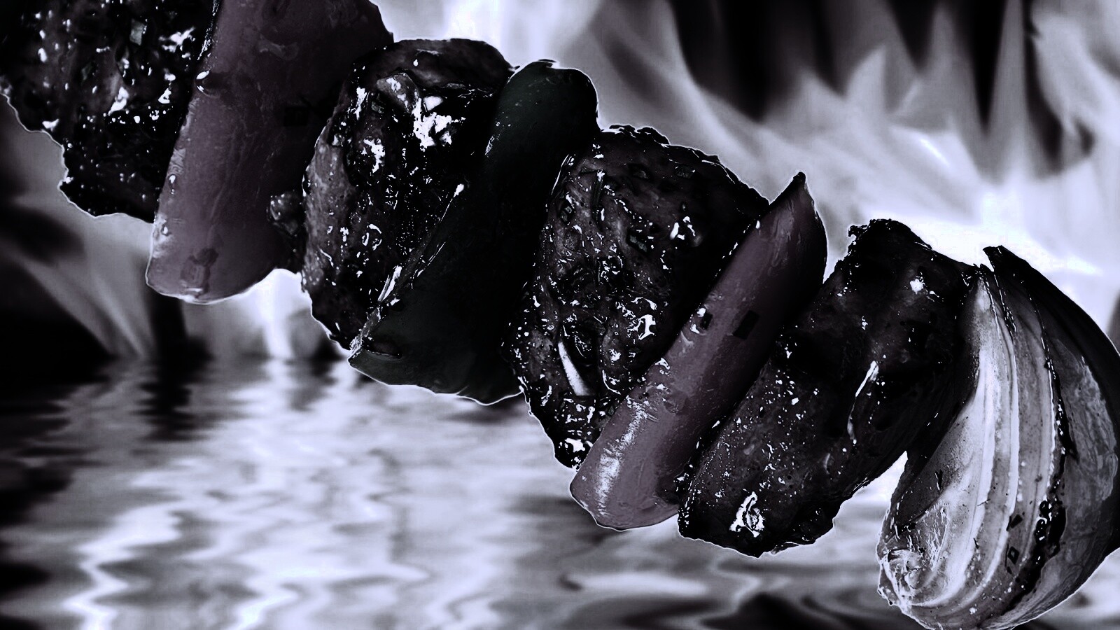 Сочный шашлычок обои