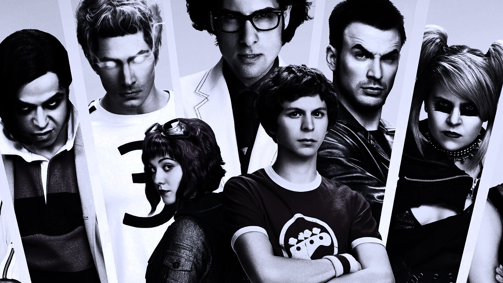 Герои фильма Скотт пилигрим против всех обои