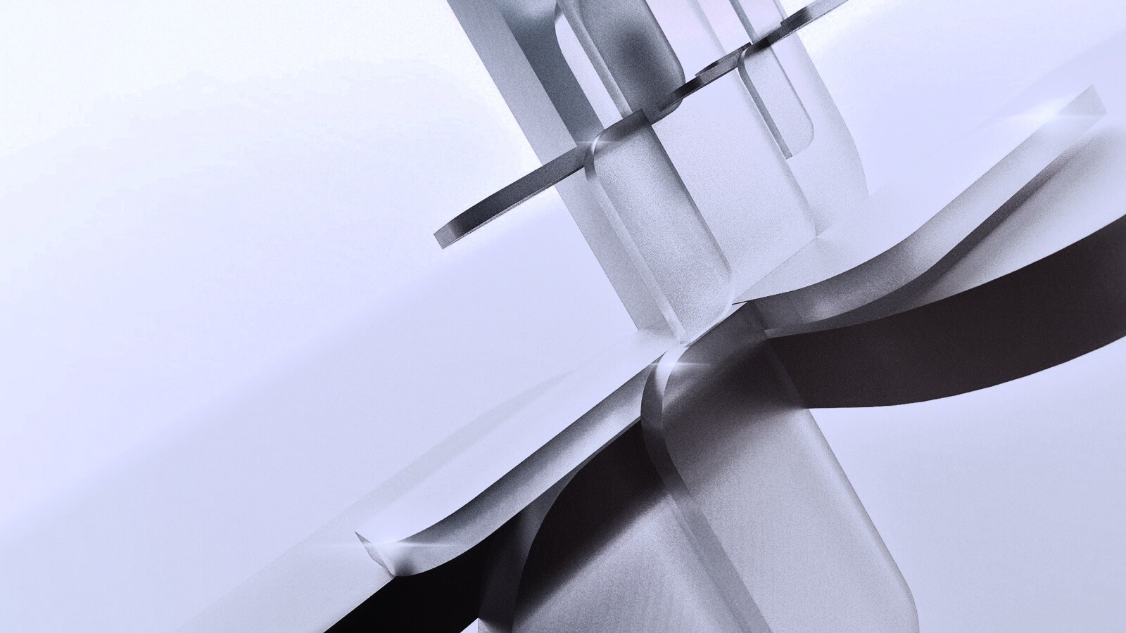 Абстракция из полупрозрачных фигур обои