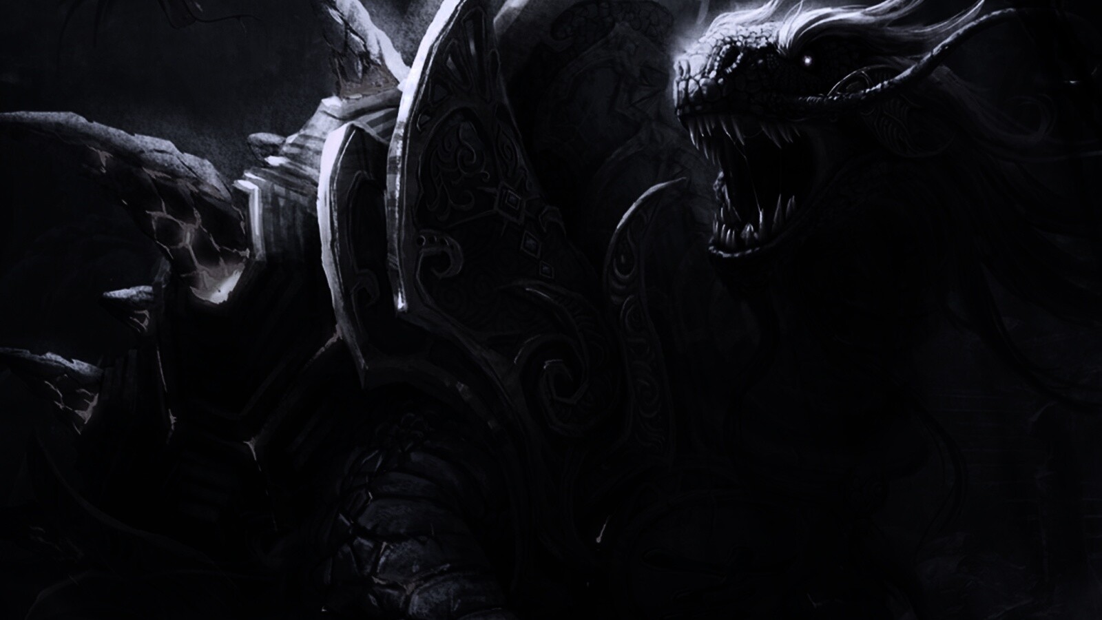 Драон-черепаха обои