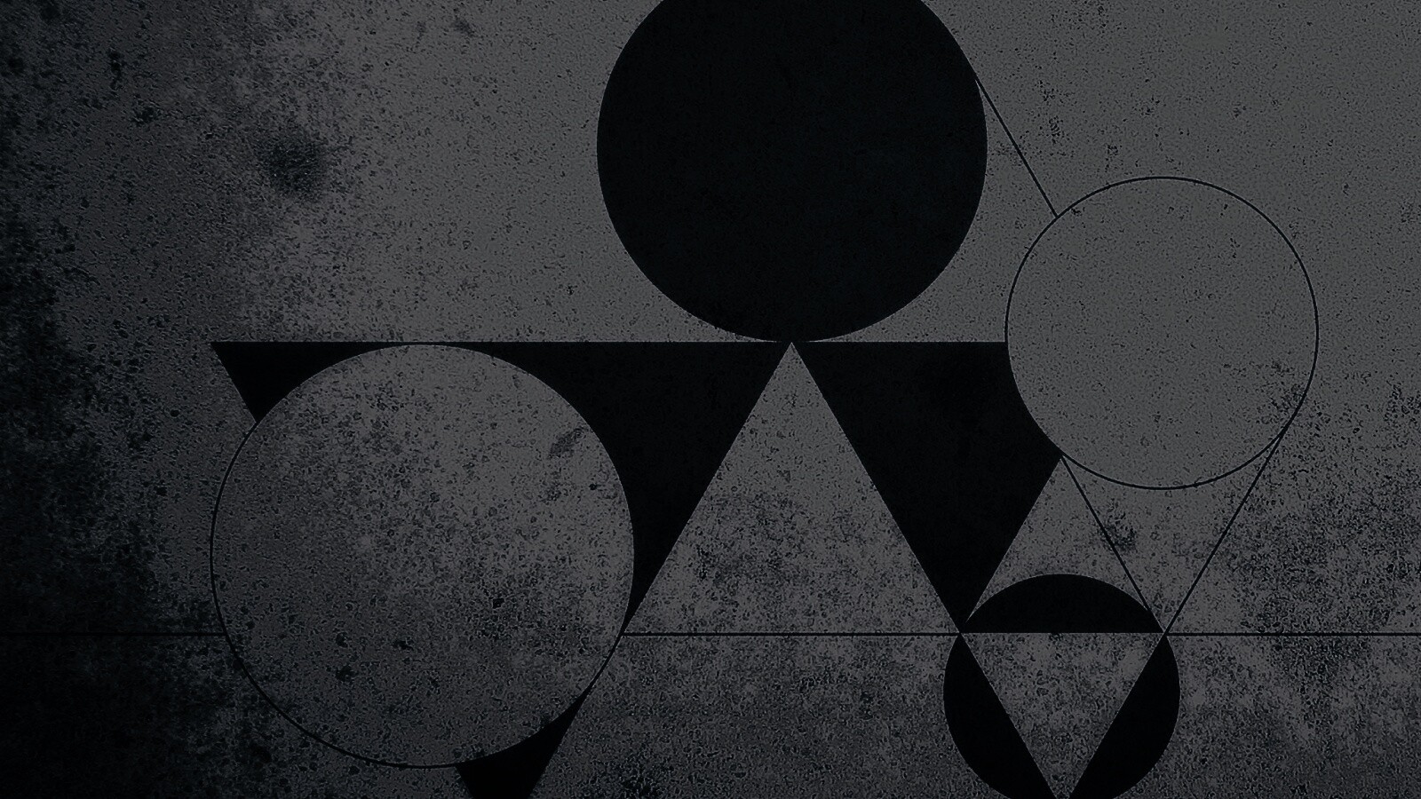 Структура из геометрических фигур обои