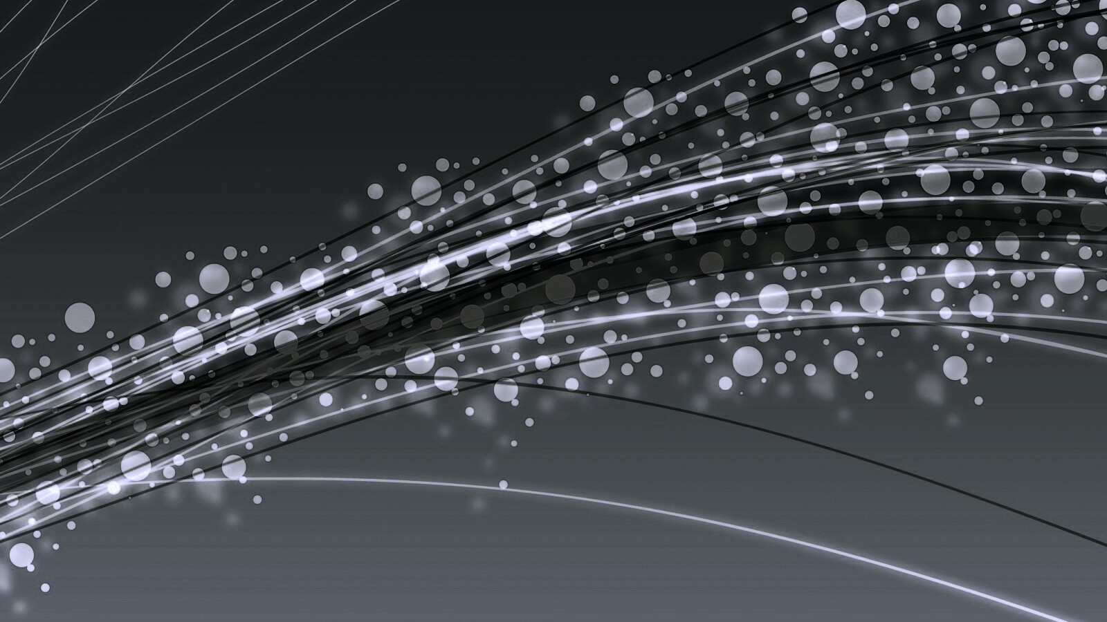 Пучок световых линий обои