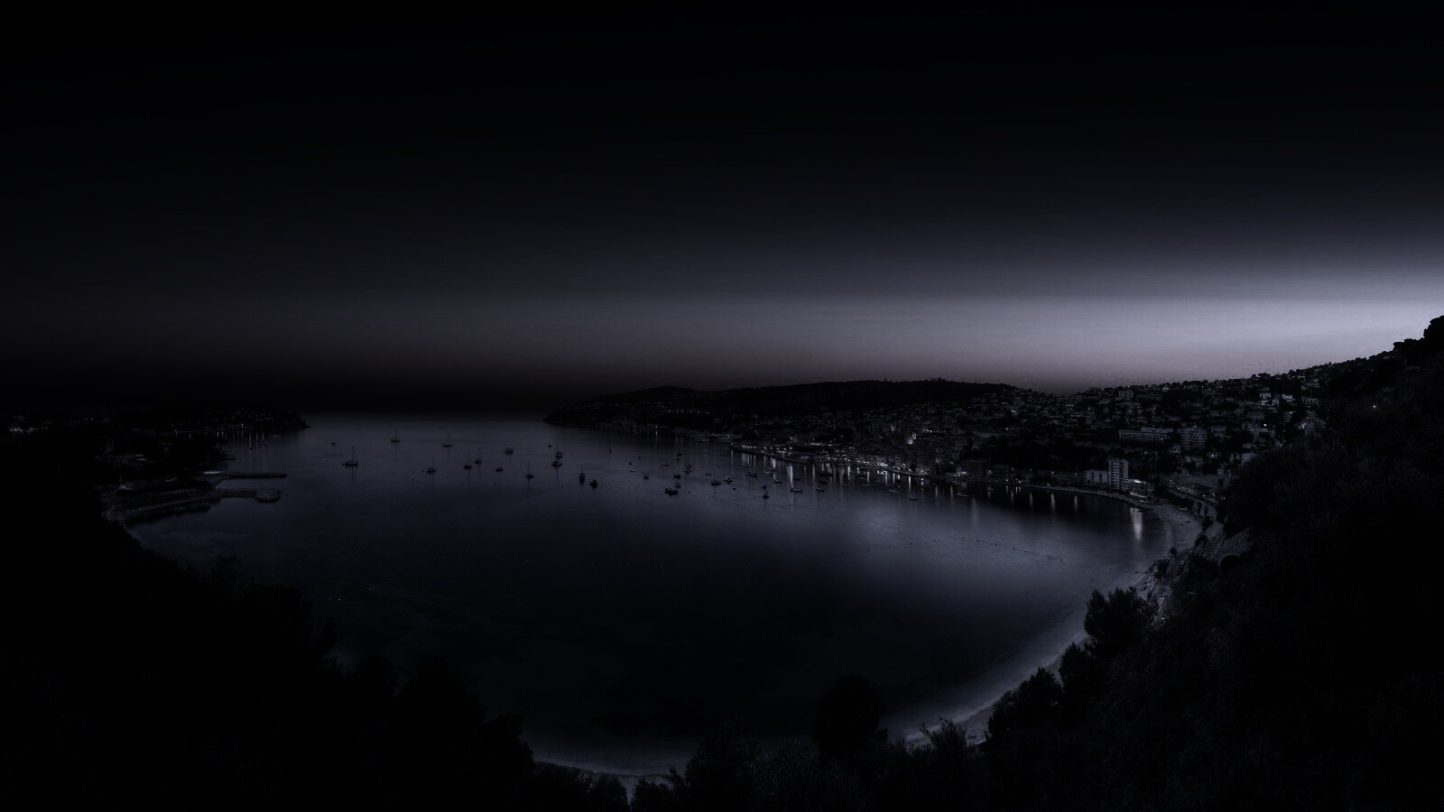 Ночь в Монако обои