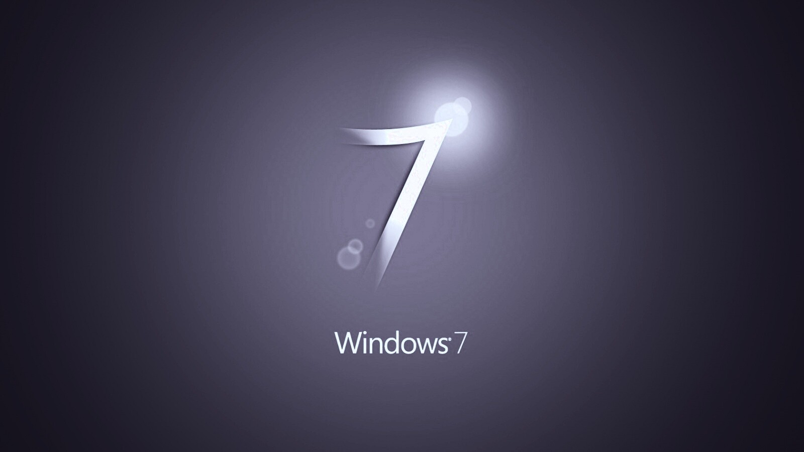 Сиреневый фон Windows 7 обои