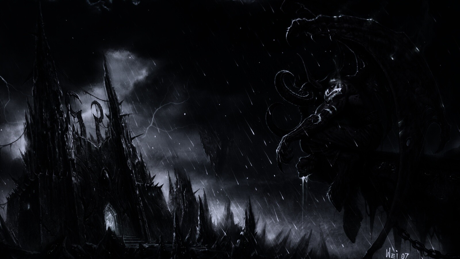 Иллидан обои