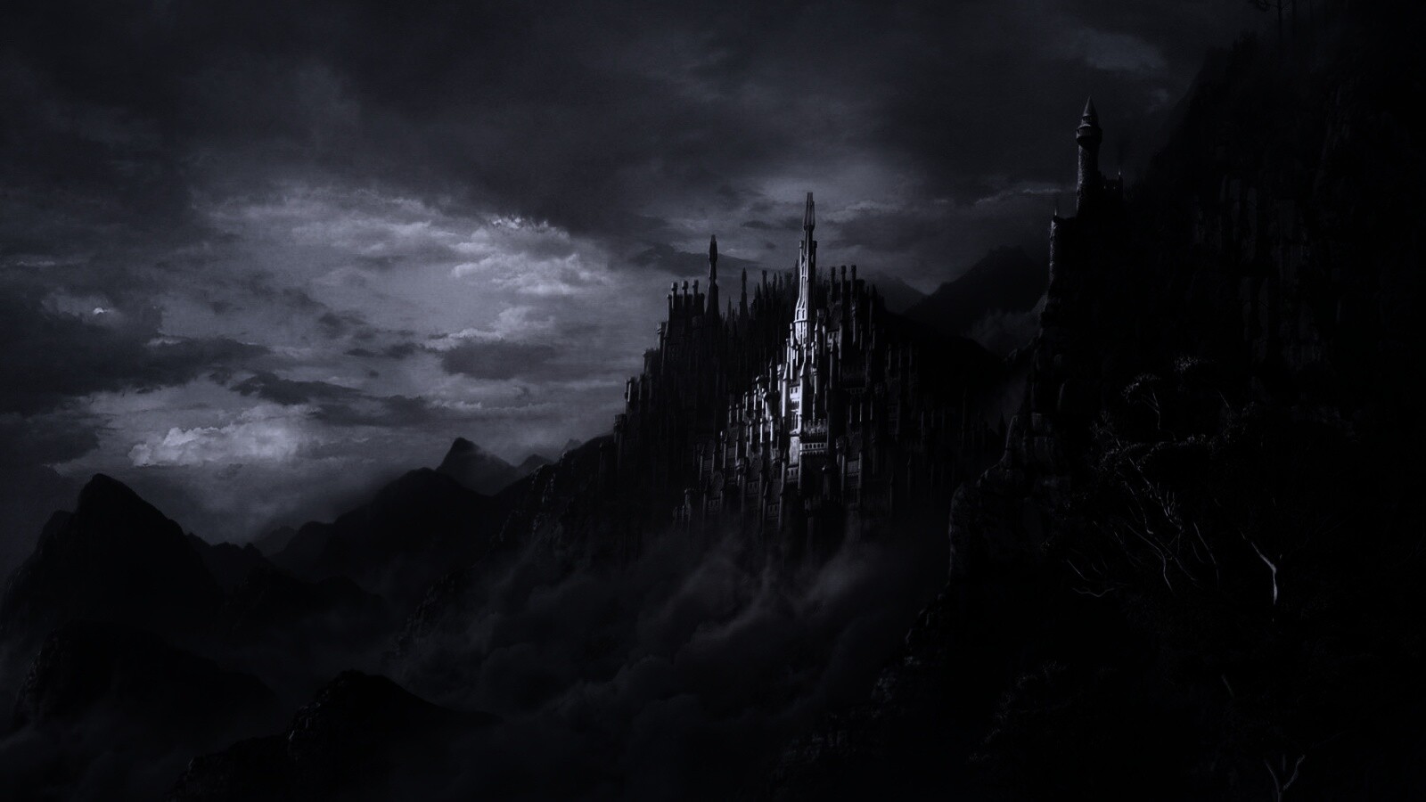 Сказочный город обои