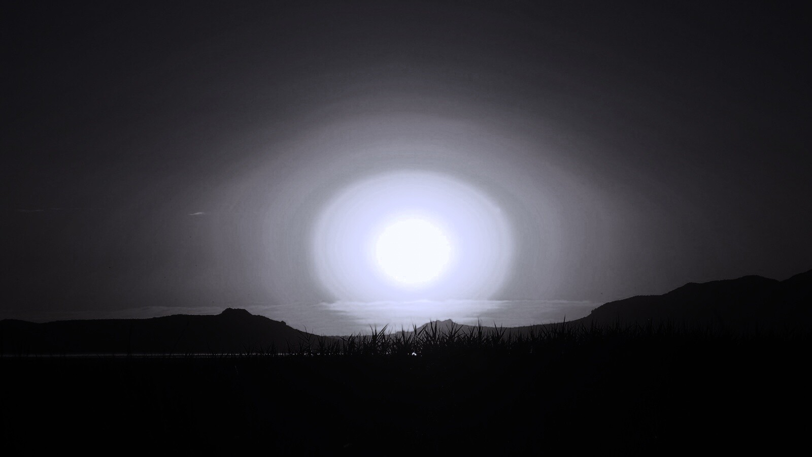 Сельский закат обои