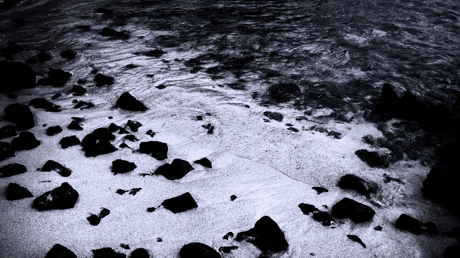 Каменистый берег обои