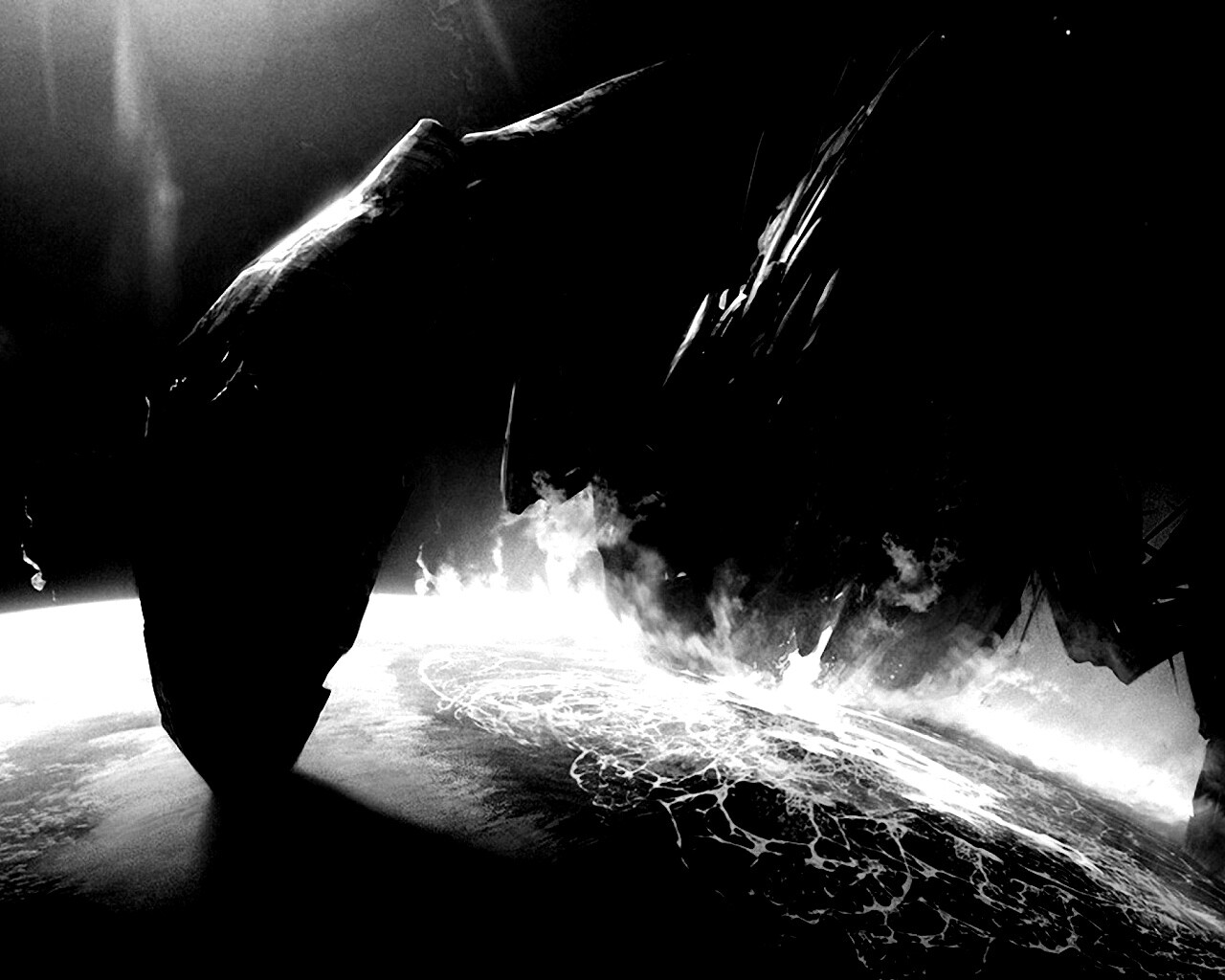 Космический взрыв обои
