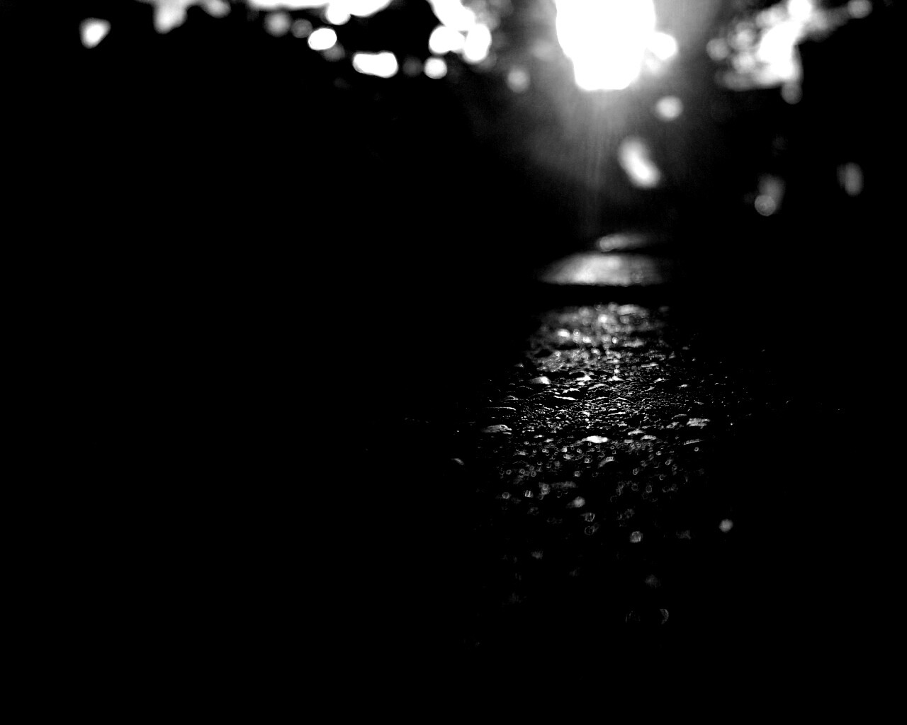 Макро радуга на камне обои