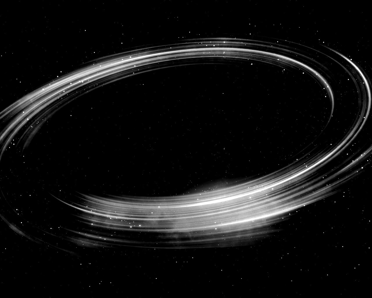 Радужный световой круг обои