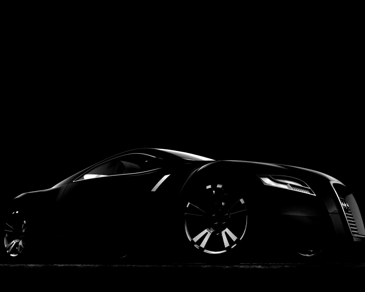 Концепт Audi R Zero обои