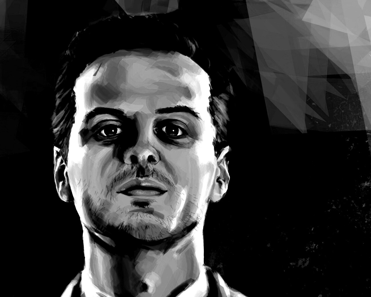 Портрет Джима Мориарти обои