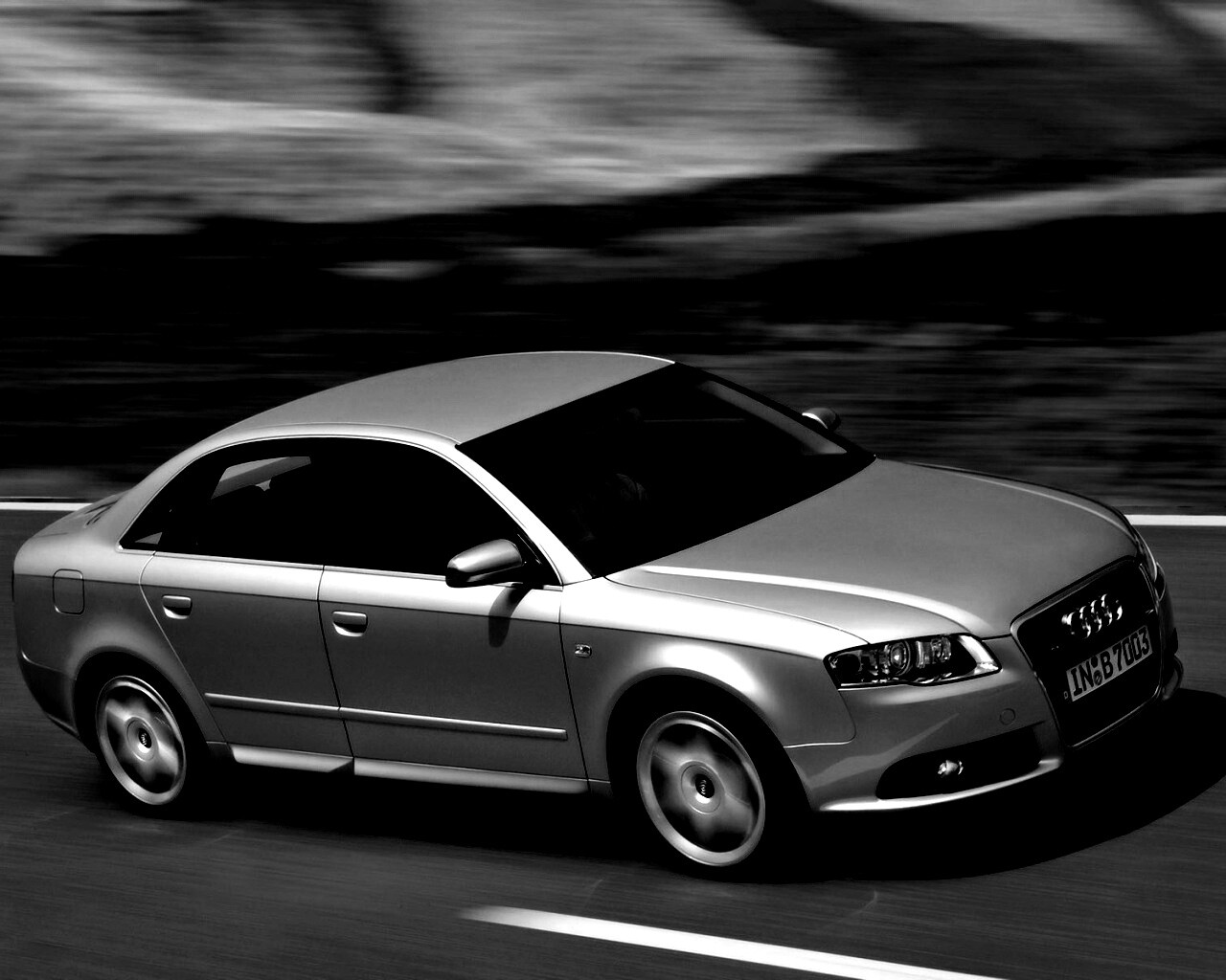 Седан Ауди обои