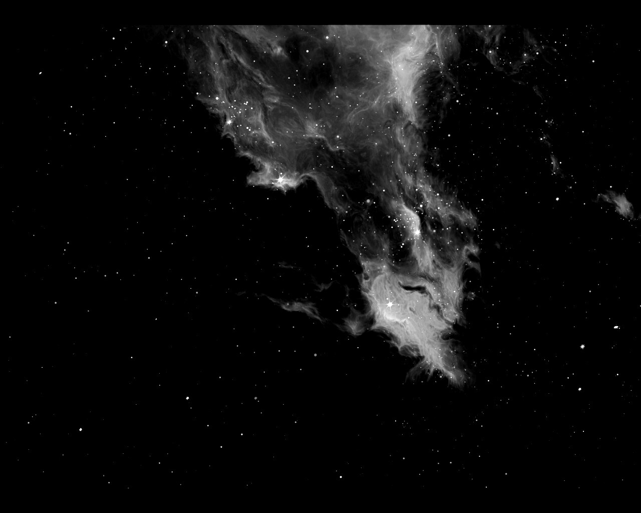 Красная туманность обои