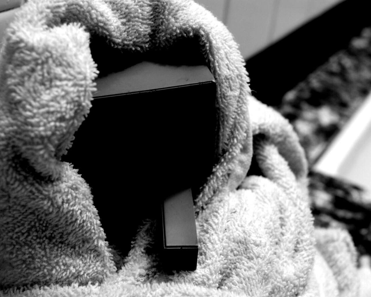 Yotsubato Danbo в полотенце обои