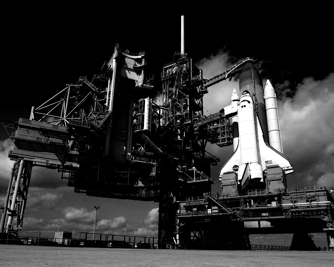 Шаттл на старте обои