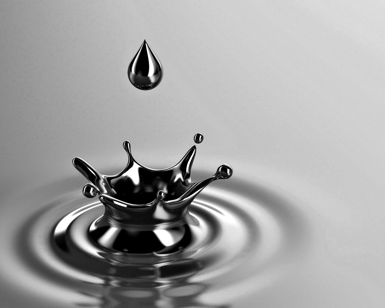 Золотая капля обои