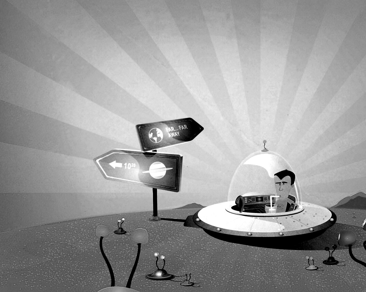 Космическое путешествие обои