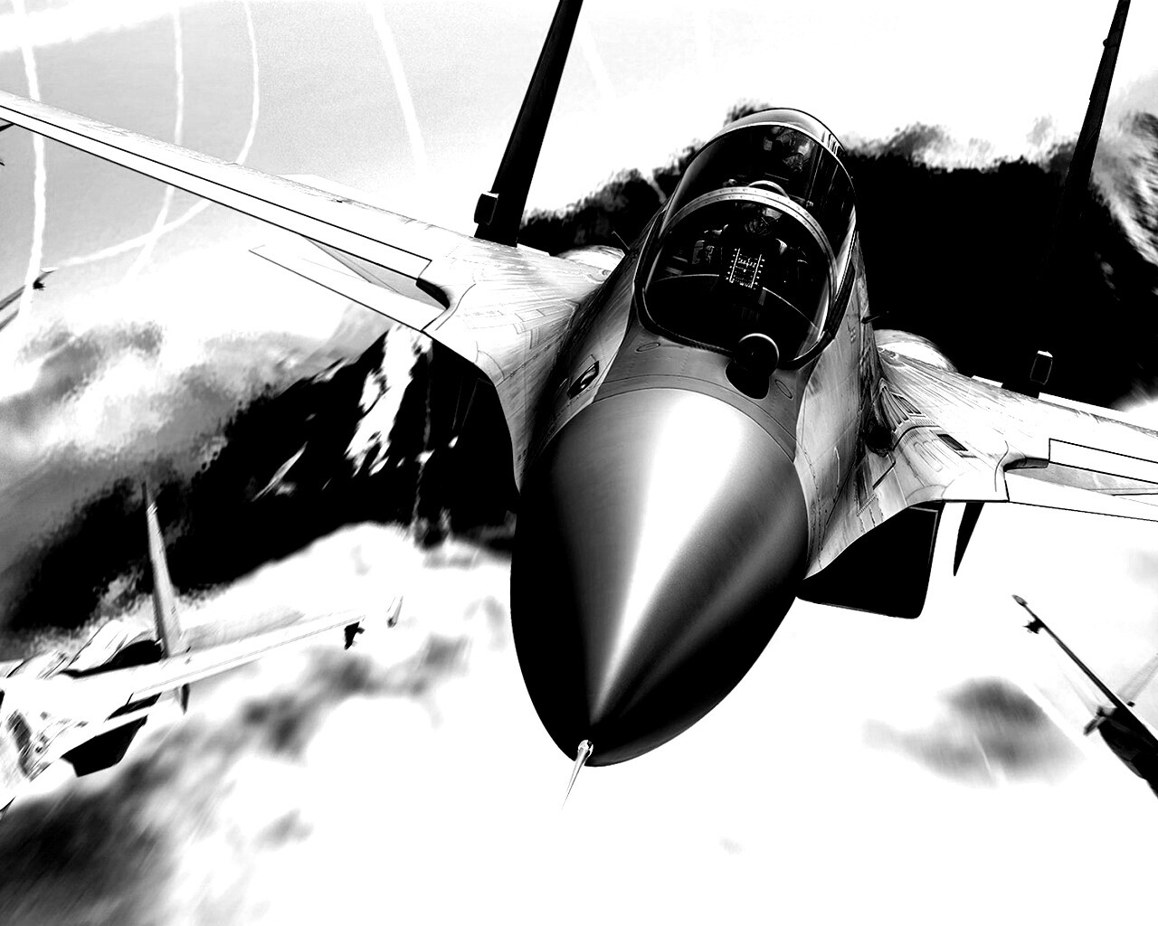 Истребители из игры Tom Clancy Haws 2 обои