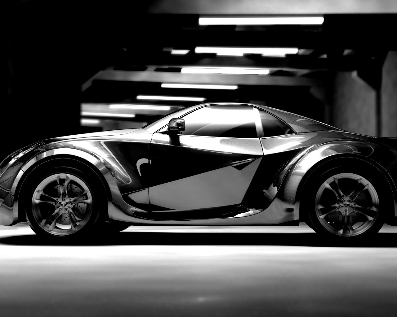 Красный концепт обои