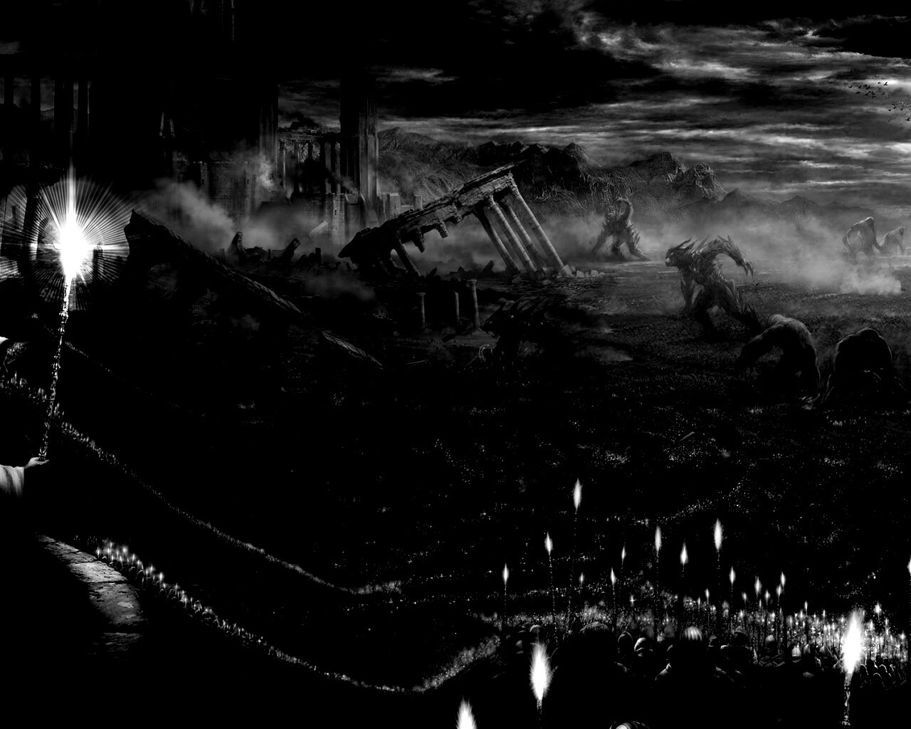 Добро против зла обои