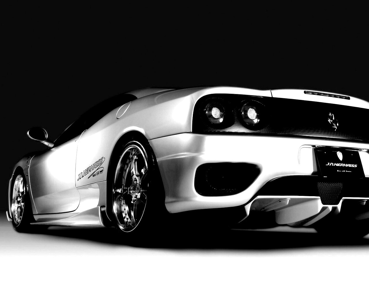 Металлик Феррари обои