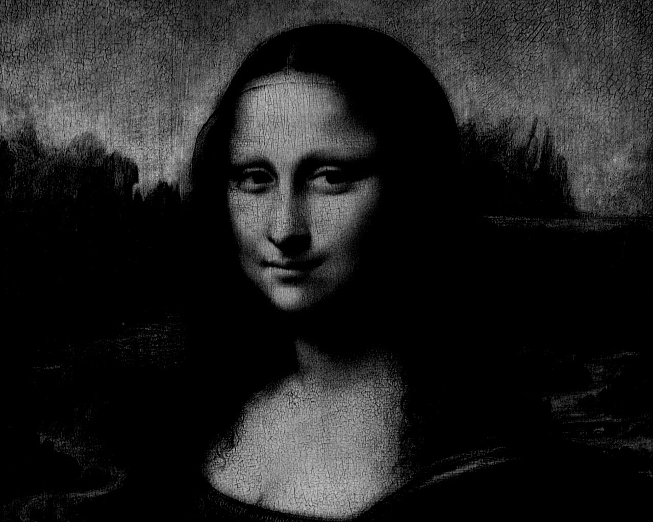 Картина Мона Лиза обои