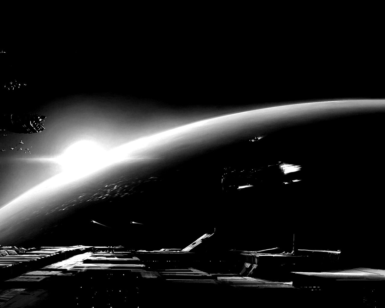 Космическая баталия обои