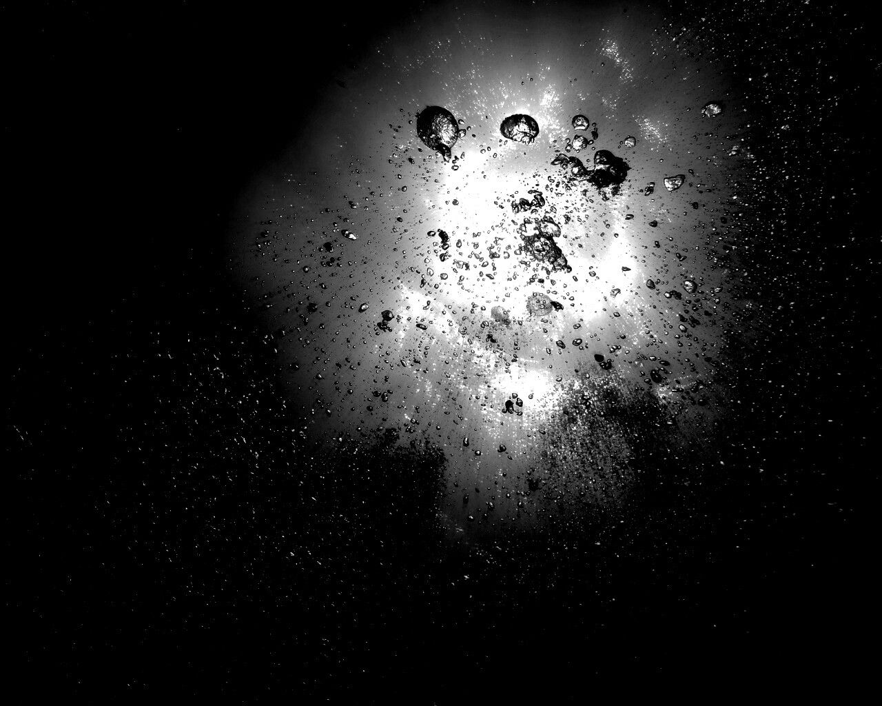 Всплывающие пузыри обои