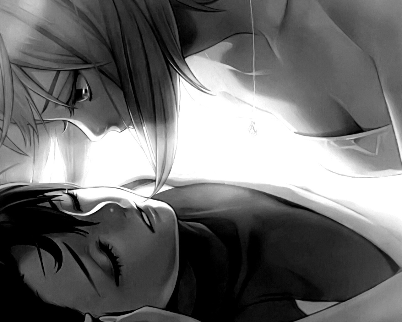 За секунду до поцелуя обои