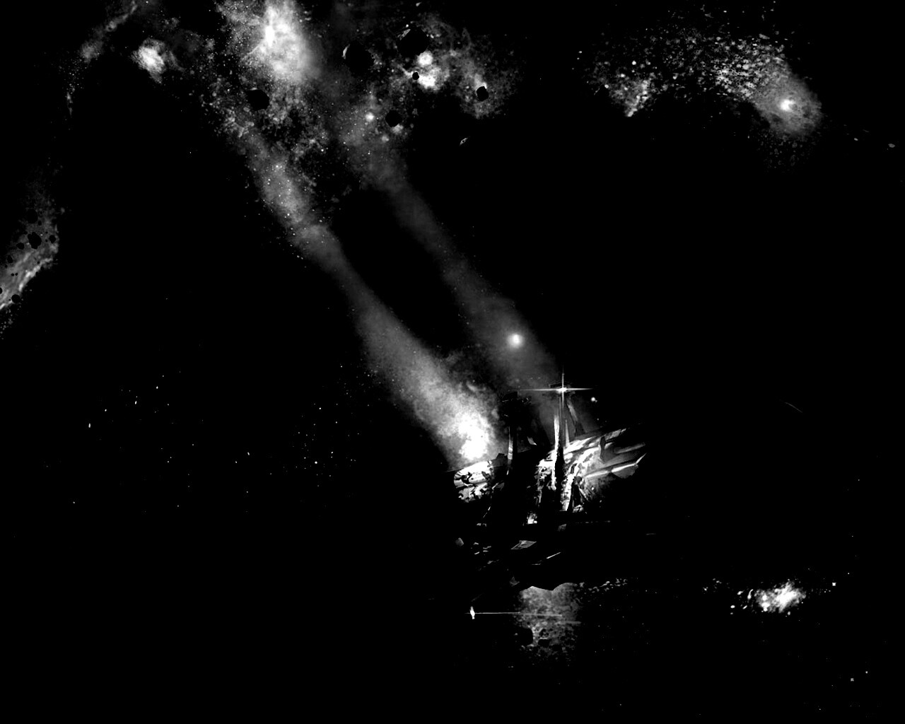 В космических глубинах обои