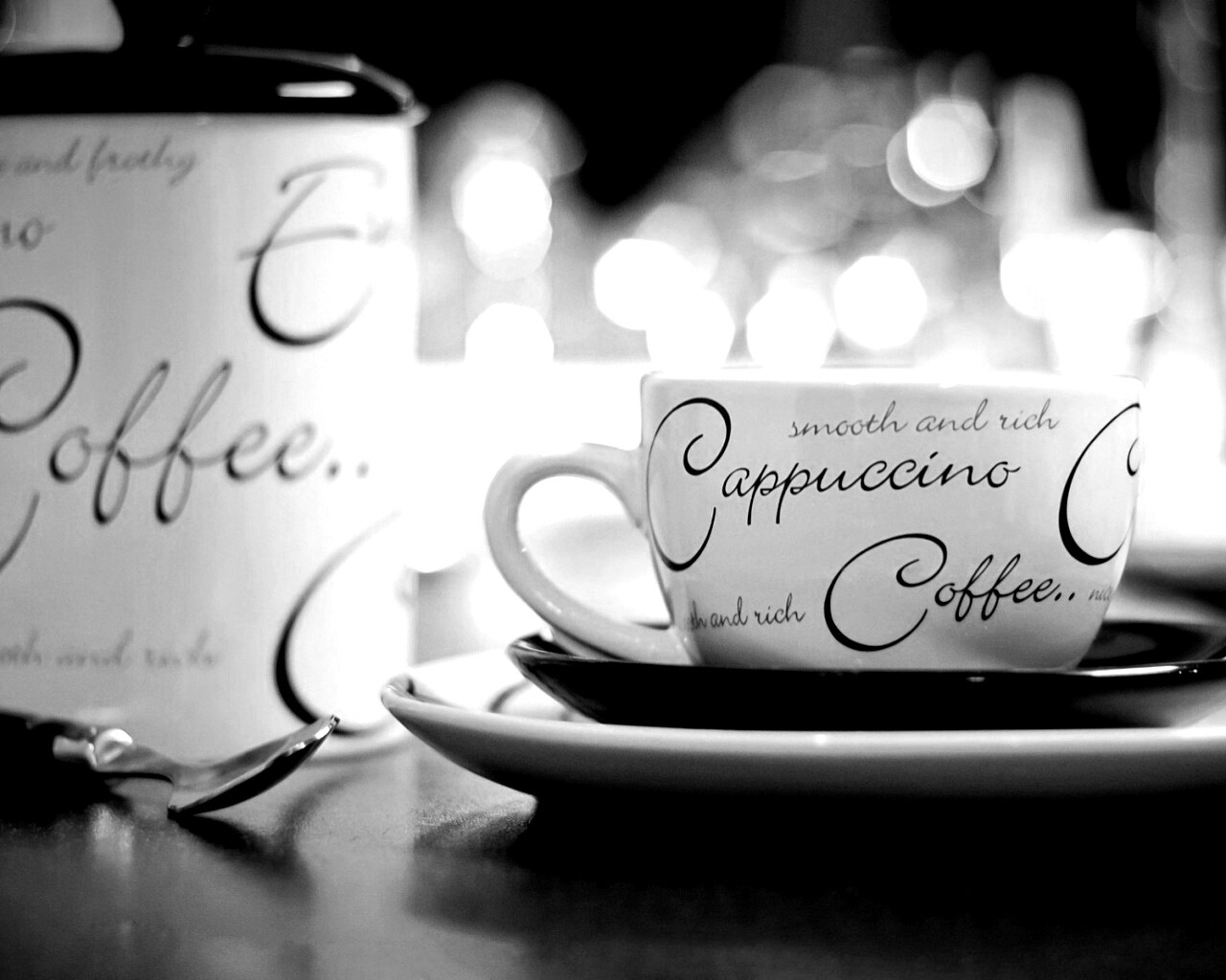 Чашечка капучино обои