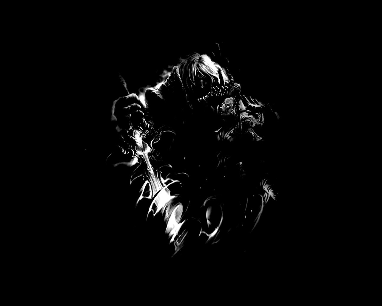 Ледяной клинок обои